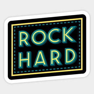 Party Hard Quote - Party Lover Quote Sticker